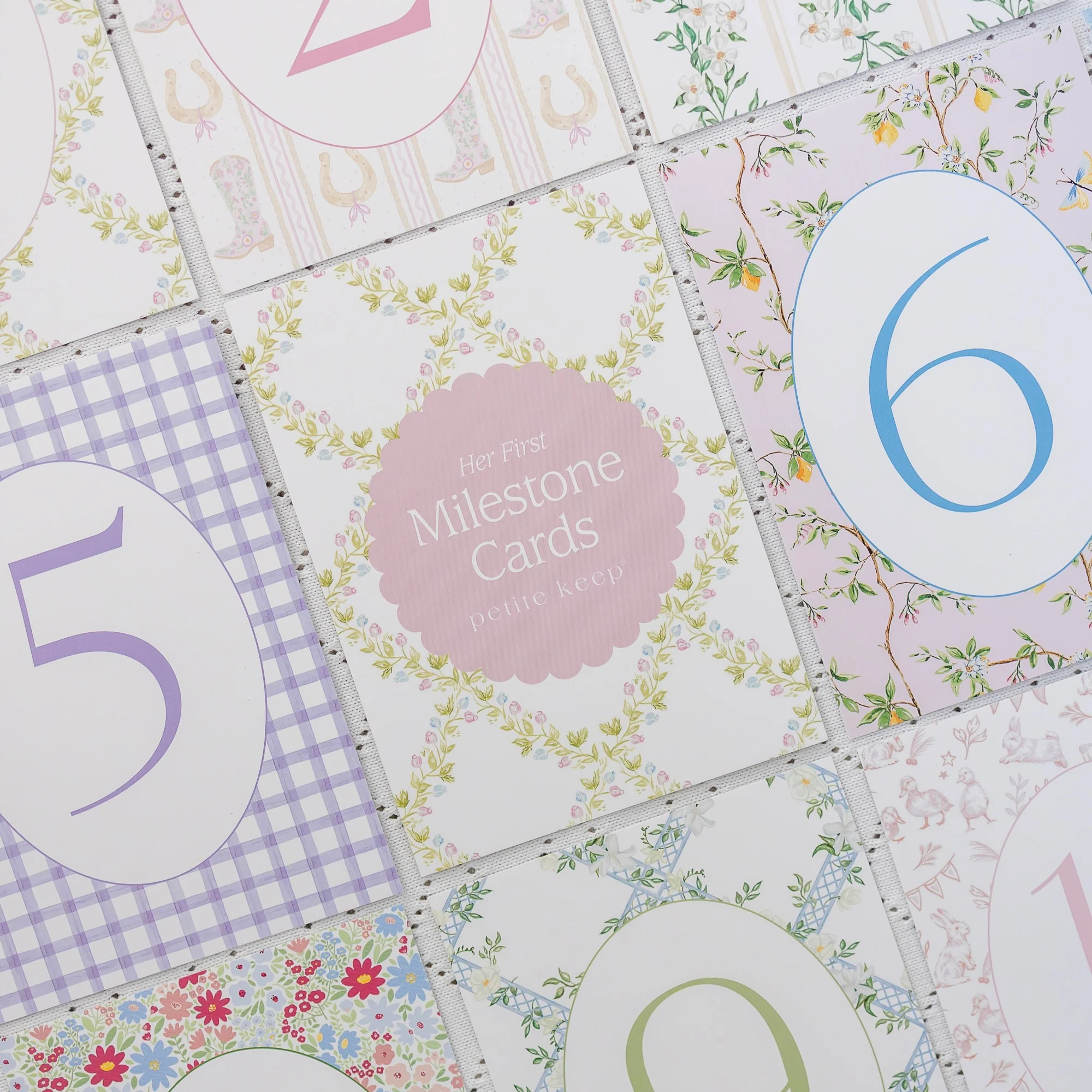 First Year Milestone Cards & Stand - Image 3