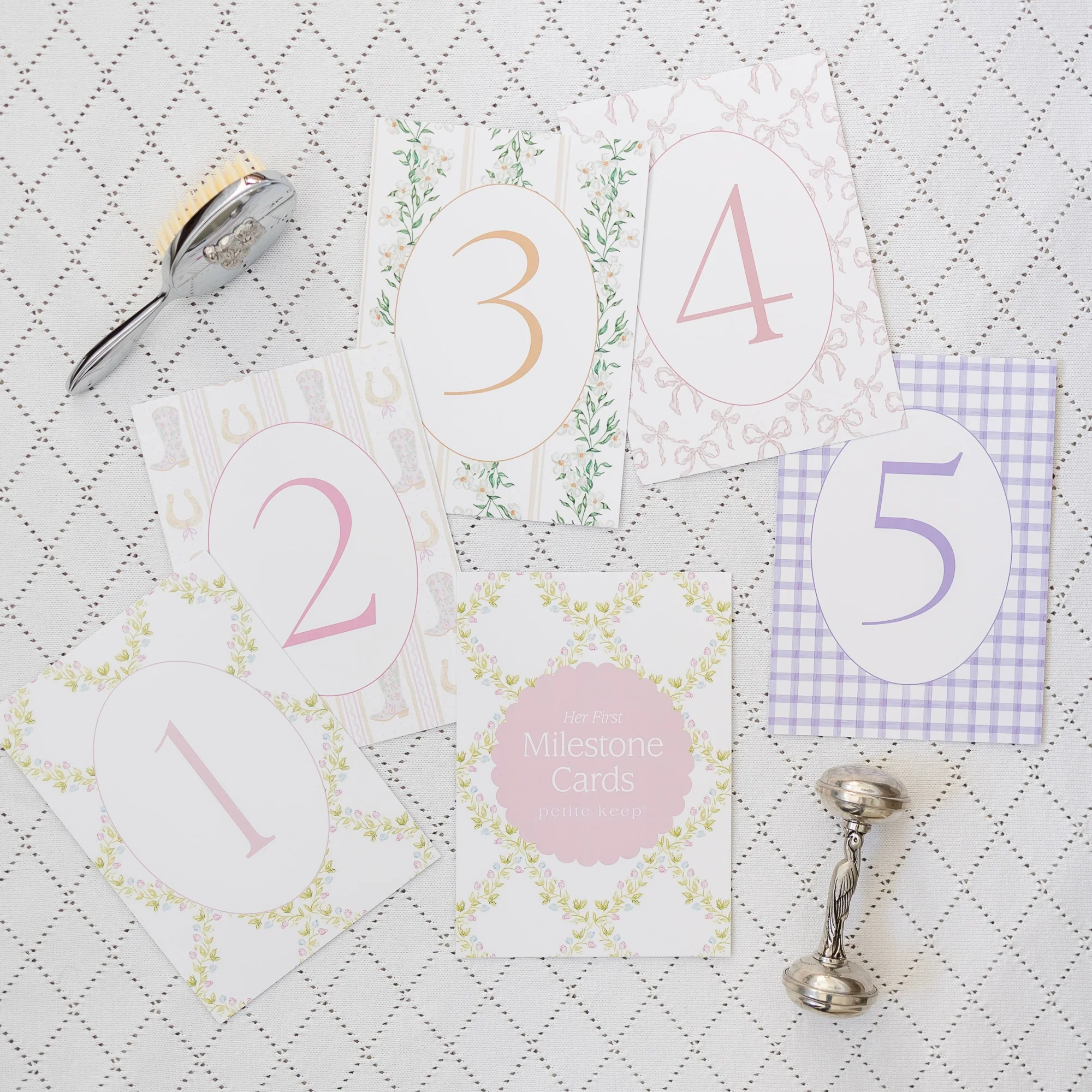 First Year Milestone Cards & Stand - Image 4