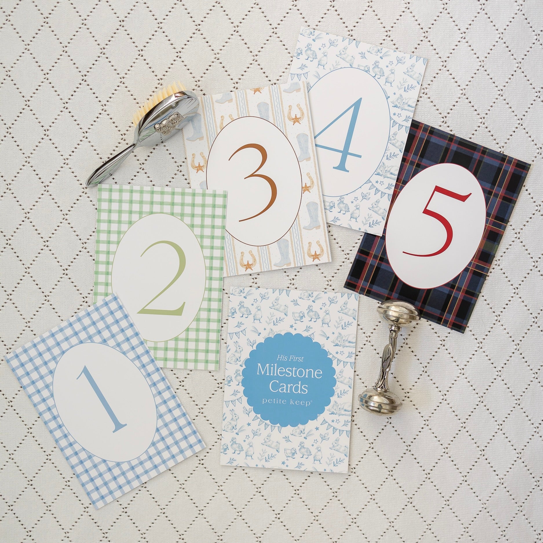 First Year Milestone Cards & Stand - Image 5