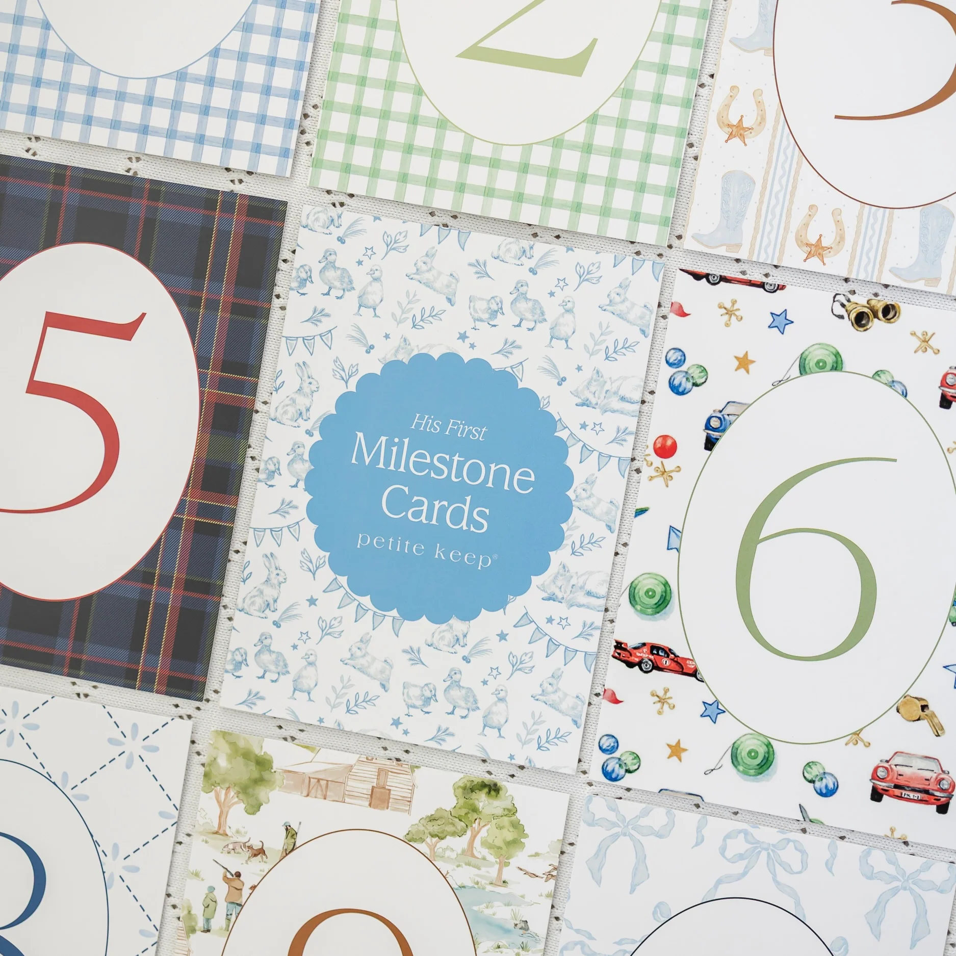 First Year Milestone Cards & Stand - Image 6