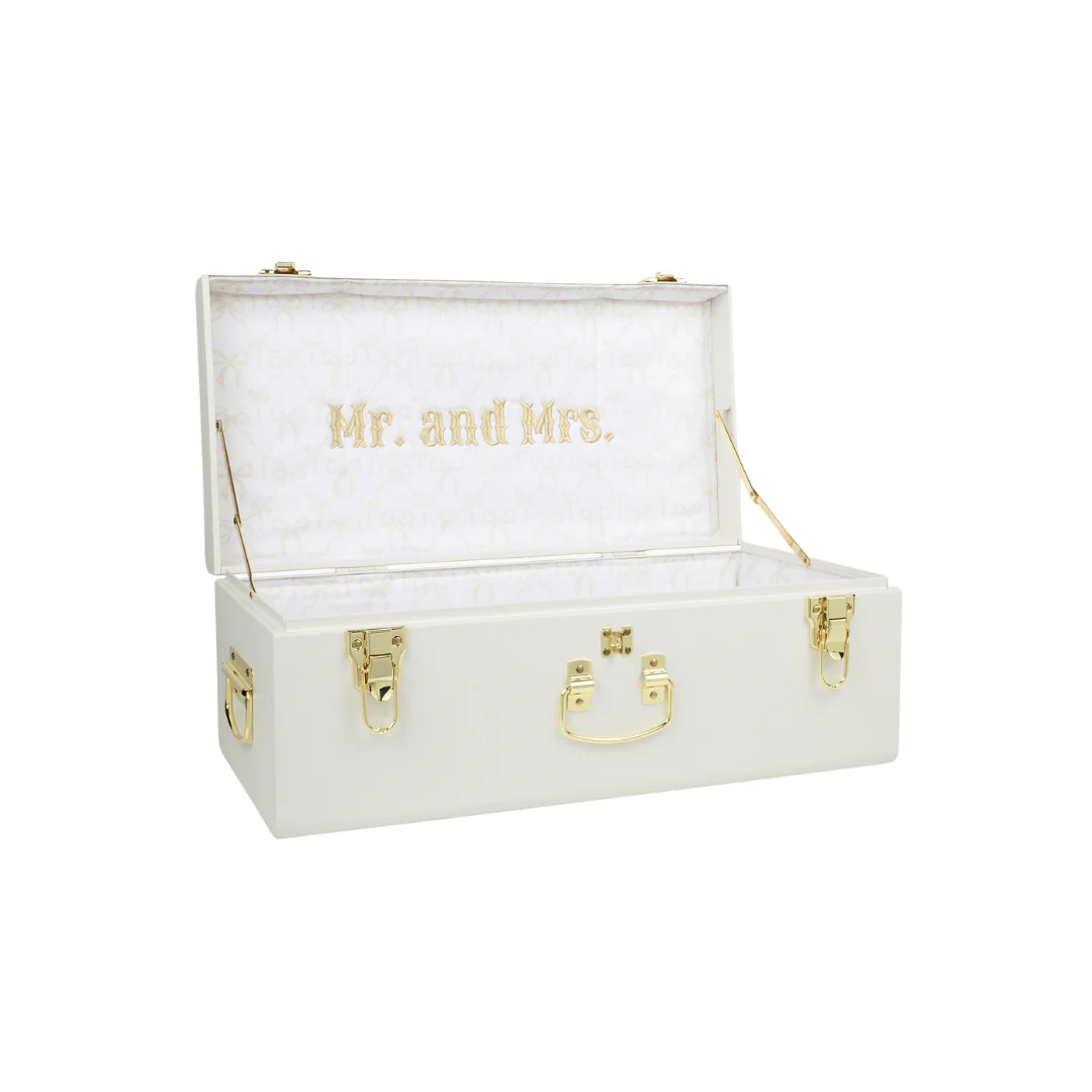 Quick Ship 'Mr. & Mrs.' Petite Bridal Trunk - Image 2