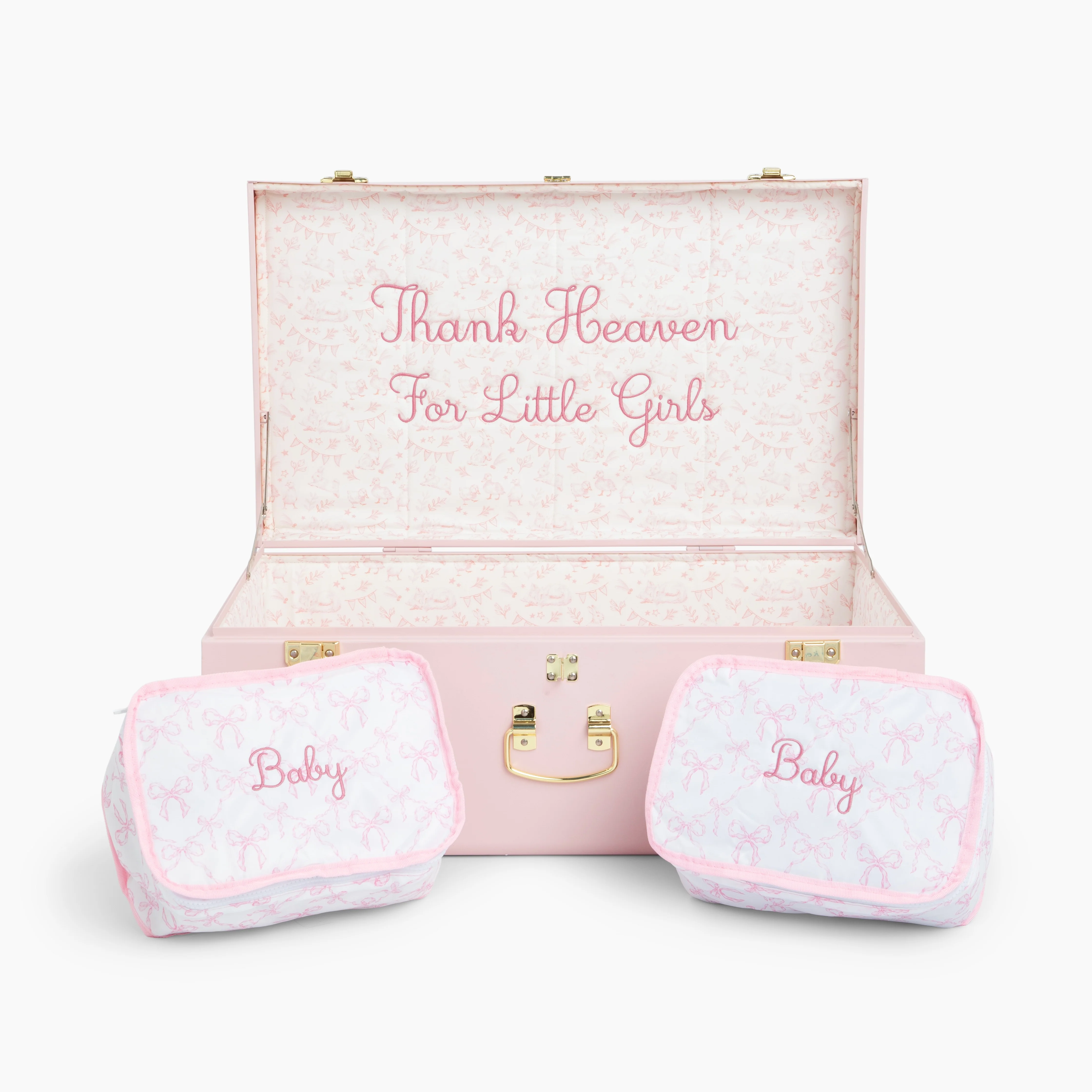 Quick Ship 'Thank Heaven' Grand Baby Trunk - Image 6