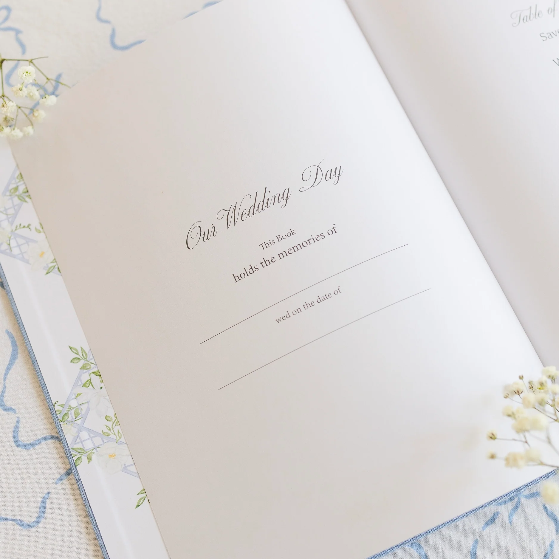 Wedding Memories Book - Image 3